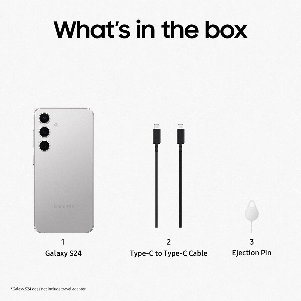 Samsung Galaxy S24 128GB Grau