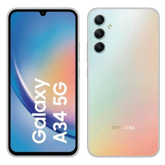 Samsung A34 5G 128GB Silber