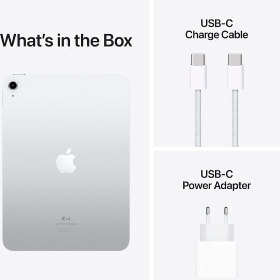 Apple iPad 10 (2022) 64GB Silber