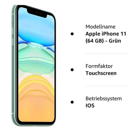 iPhone 11 128GB Grün